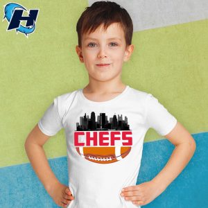 Kansas City Chiefs Football Shirts Skyline 2024 T Shirt 5