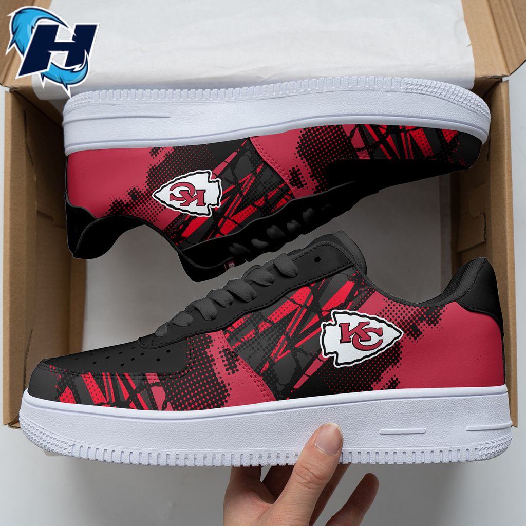 Kansas City Chiefs Football Team Gift For Fans Air Force 1 Nfl Shoes