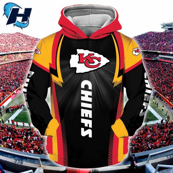 Kansas City Chiefs Football Team Nfl Logo Hoodie