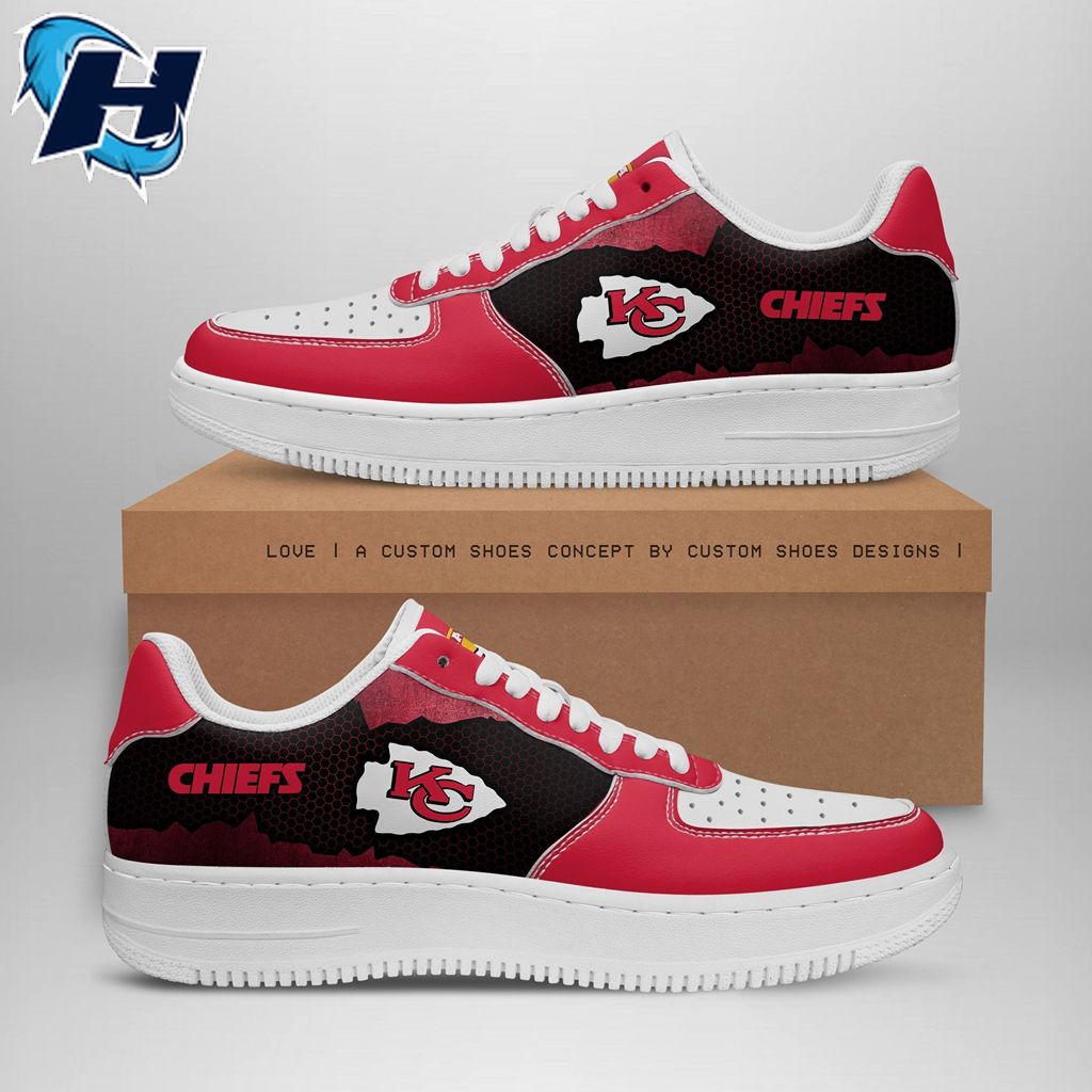 Kansas City Chiefs Footwear Air Force 1 Nfl Sneakers