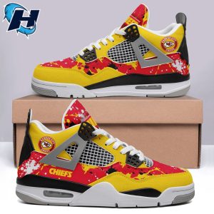 Kansas City Chiefs Footwear Air Jordan 4 Nfl Sneakers 1