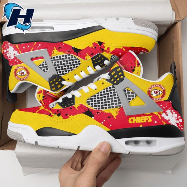 Kansas City Chiefs Footwear Air Jordan 4 Nfl Sneakers