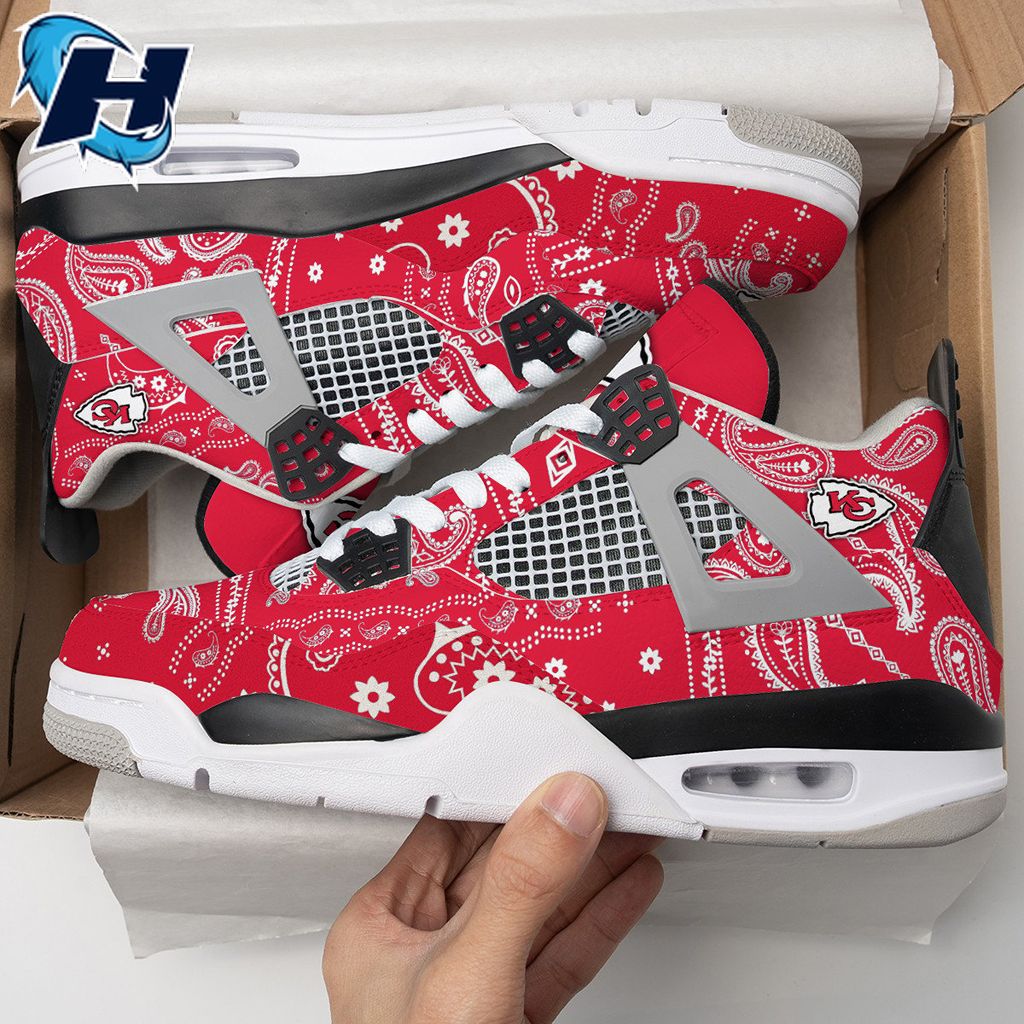 Kansas City Chiefs Gift For Fans Footwear Air Jordan 4 Nfl Sneakers