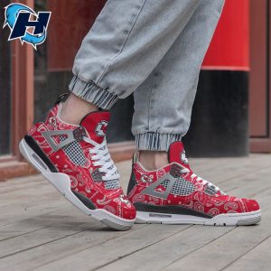 Kansas City Chiefs Gift For Fans Footwear Air Jordan 4 Nfl Sneakers 2