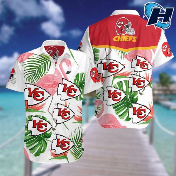 Kansas City Chiefs Hawaiian Beach Shirt