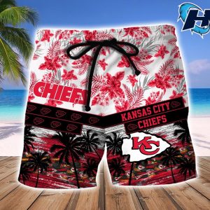 Kansas City Chiefs Hawaiian Shirt And Beach Short 1