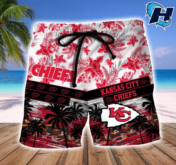 Kansas City Chiefs Hawaiian Shirt And Beach Shorts