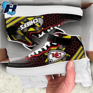 Kansas City Chiefs High Air Force 1 Sneakers 2