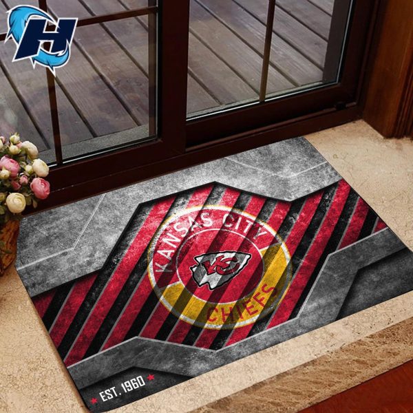 Kansas City Chiefs Home Decor Nfl Doormat