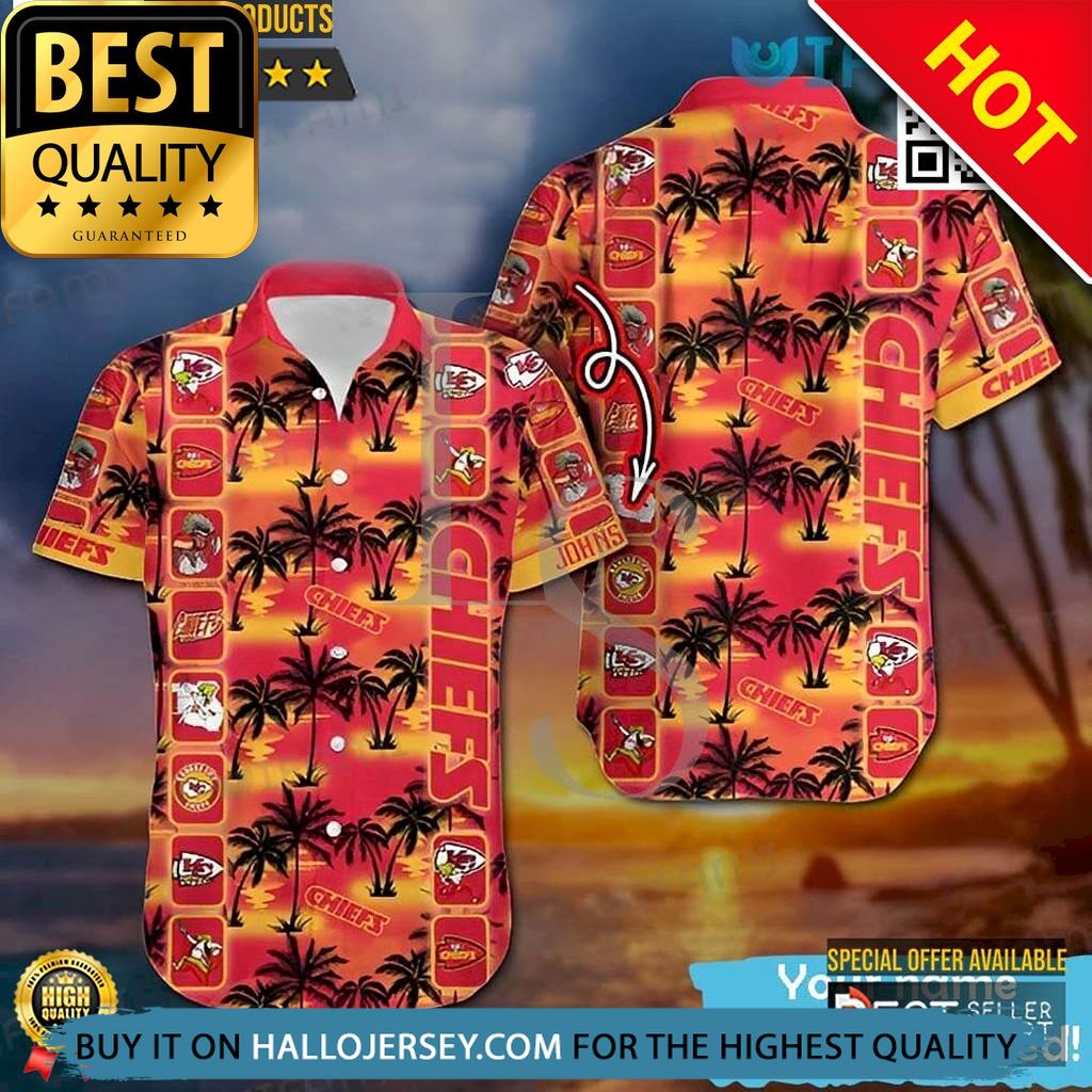 Kansas City Chiefs Logo History Hawaii Shirt