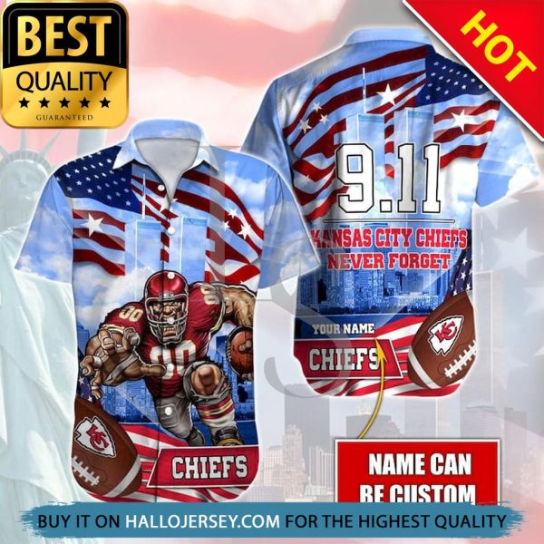 Kansas City Chiefs Never Forget 911 Hawaiian Shirt