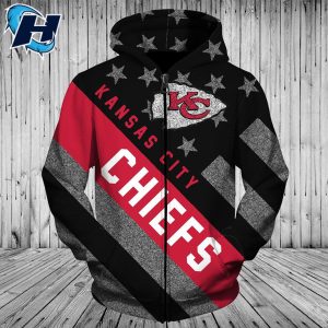 Kansas City Chiefs Patriotic Unisex Hoodie