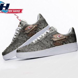 Kansas City Chiefs Personalized Air Force 1 Footwear Nfl Sneakers 2