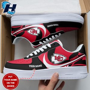 Kansas City Chiefs Personalized Air Force 1 Nfl Sneakers 3