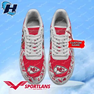 Kansas City Chiefs Personalized Air Force 1 Shoes 2