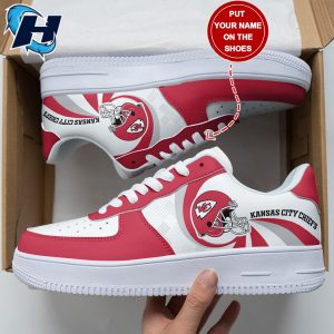 Kansas City Chiefs Personalized Footwear Air Force 1 Nfl Sneakers 1