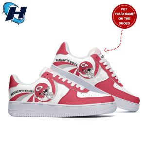 Kansas City Chiefs Personalized Footwear Air Force 1 Nfl Sneakers 2