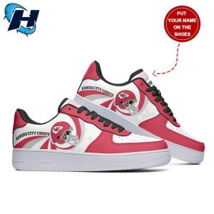 Kansas City Chiefs Personalized Footwear Air Force 1 Nfl Sneakers 4
