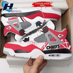 Kansas City Chiefs Personalized Nice Gift Air Jordan 4 Nfl Sneakers 1