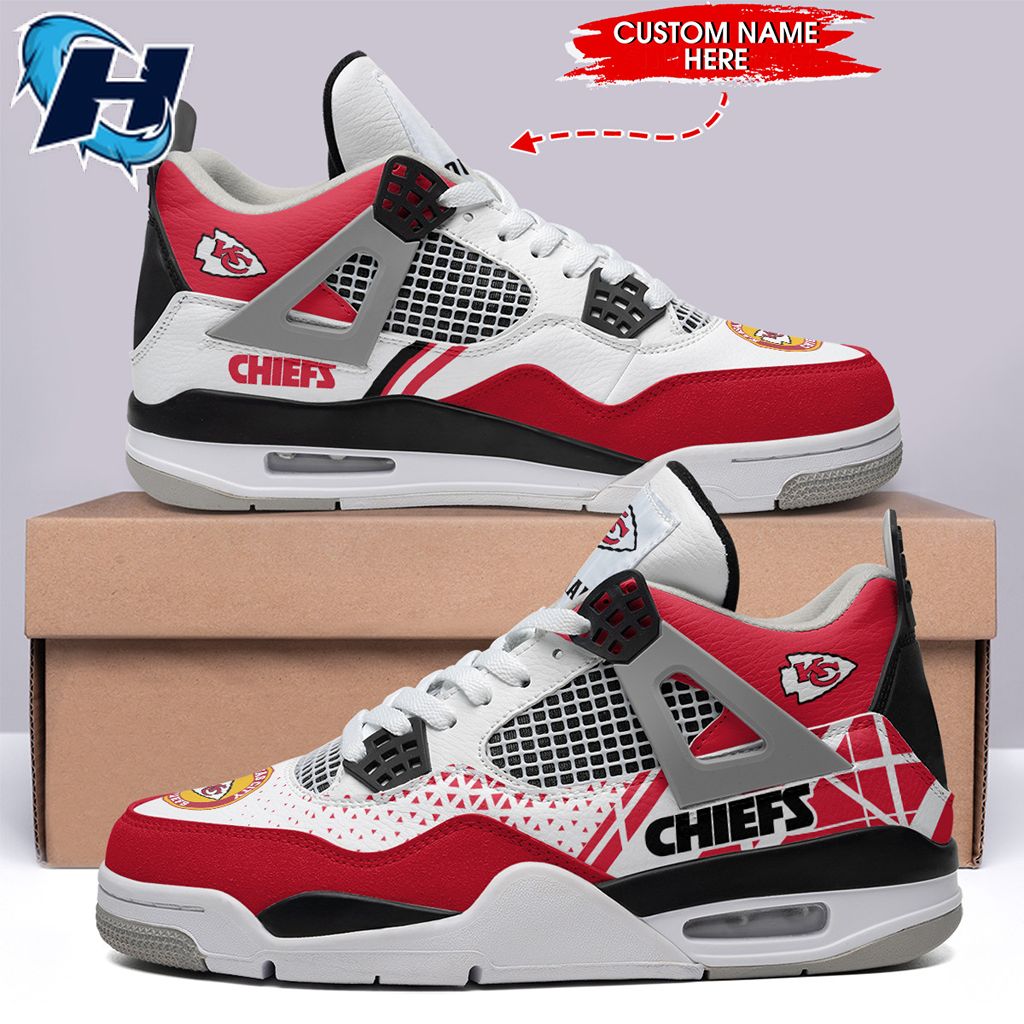 Kansas City Chiefs Personalized Nice Gift Air Jordan 4 Nfl Sneakers