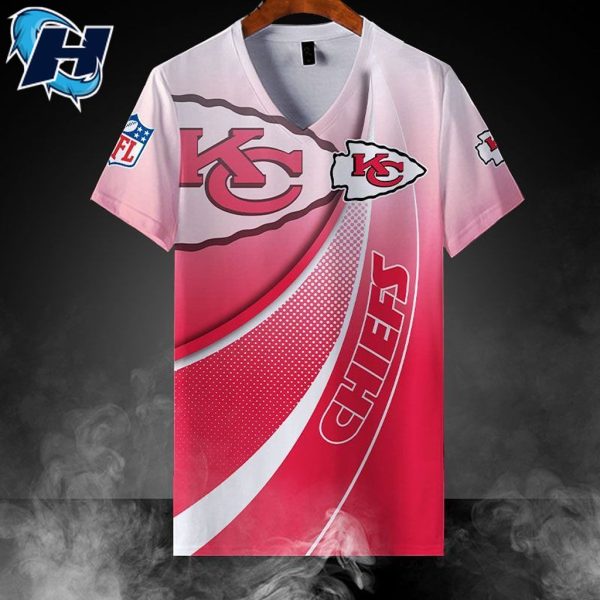 Kansas City Chiefs Printing Logo Football Team Unisex Gift Nfl Hoodie
