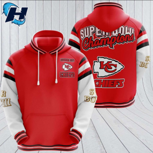 Kansas City Chiefs Super Bowl Lviii Champions Hoodie