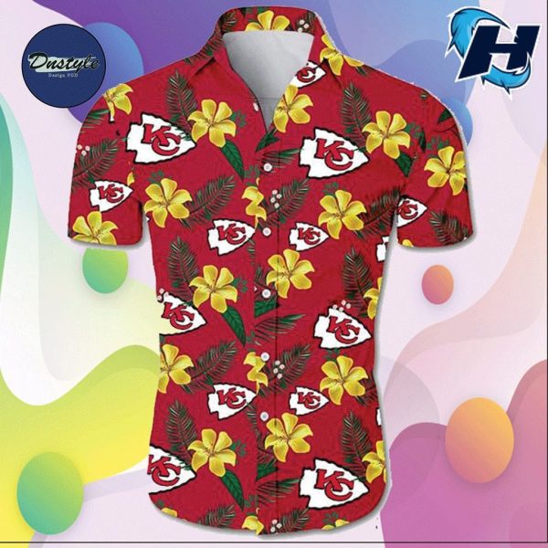Kansas City Chiefs Team Hawaiian Shirt