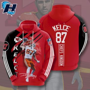 Kansas City Chiefs Travis Kelce Signature Hoodie