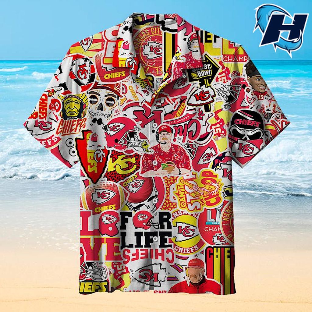 Kansas City Chiefs Tropical Outfit Fashion Hawaiian Aloha Shirt