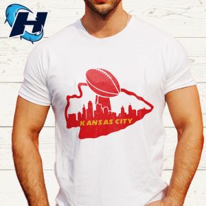 Kansas City Football Skyline Chiefs Nfl Shirt