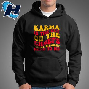 Karma Is the Guy On The Chiefs Travis Kelce Bowl T Shirts 5