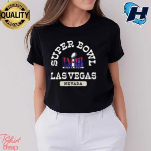 Las Vegas Nevada NFL Super Bowl LVIII 2024 Vintage T Shirt 4
