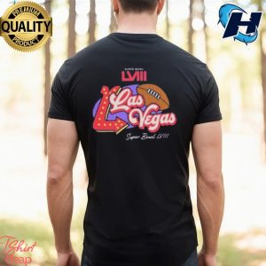 Las Vegas Super Bowl LVIII Football T Shirt 4