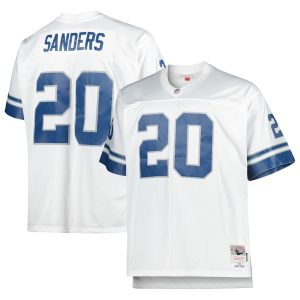 Mens Detroit Lions Barry Sanders 1996 Retired Player Replica Jersey 1