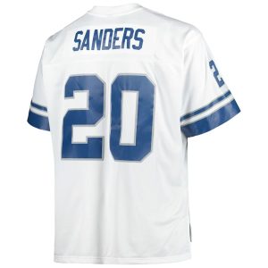 Mens Detroit Lions Barry Sanders 1996 Retired Player Replica Jersey 3