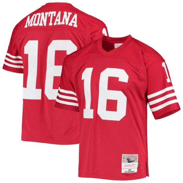 Men’s San Francisco 49ers Joe Montana Replica Jersey