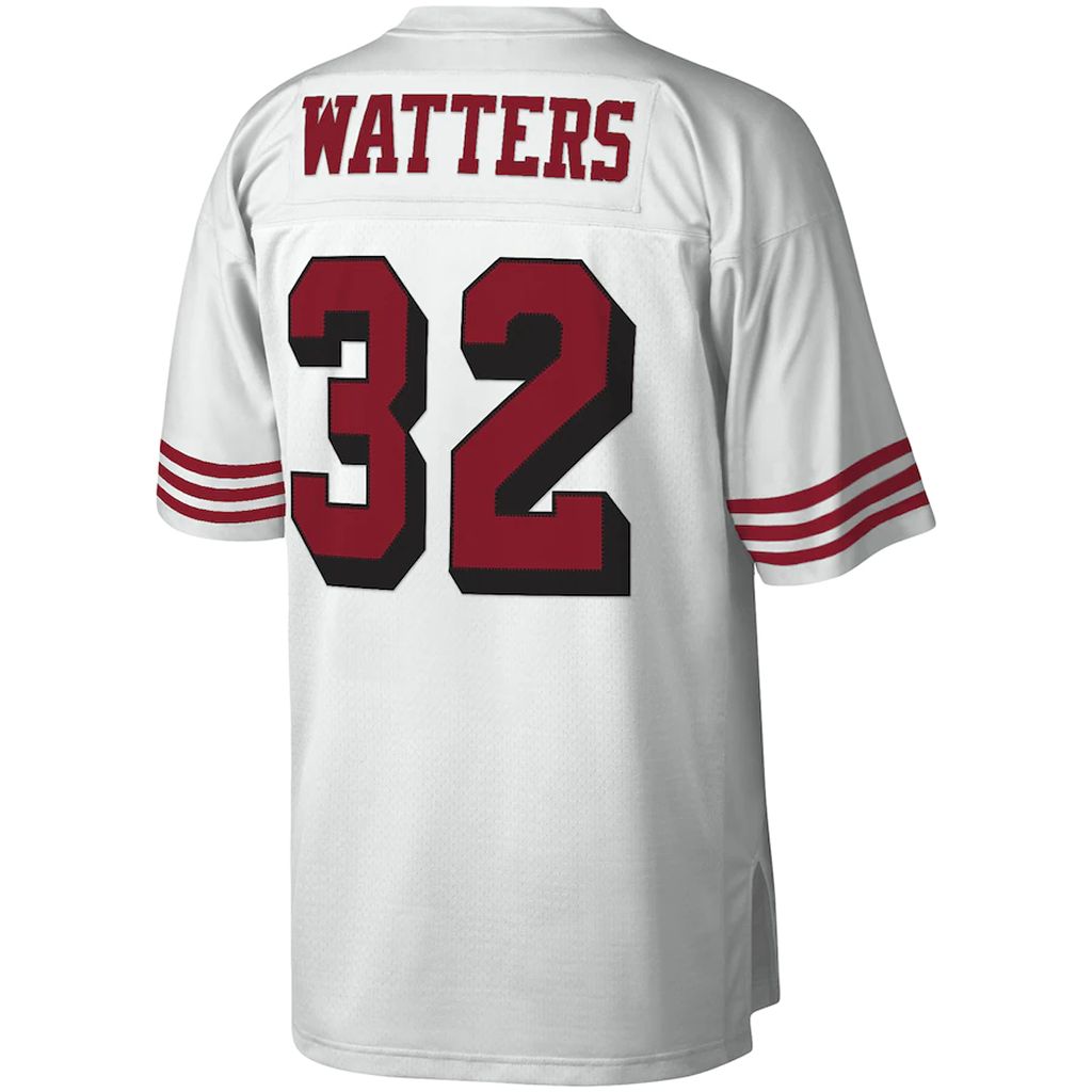 Men's San Francisco 49ers Ricky Watters Legacy Replica Jersey White