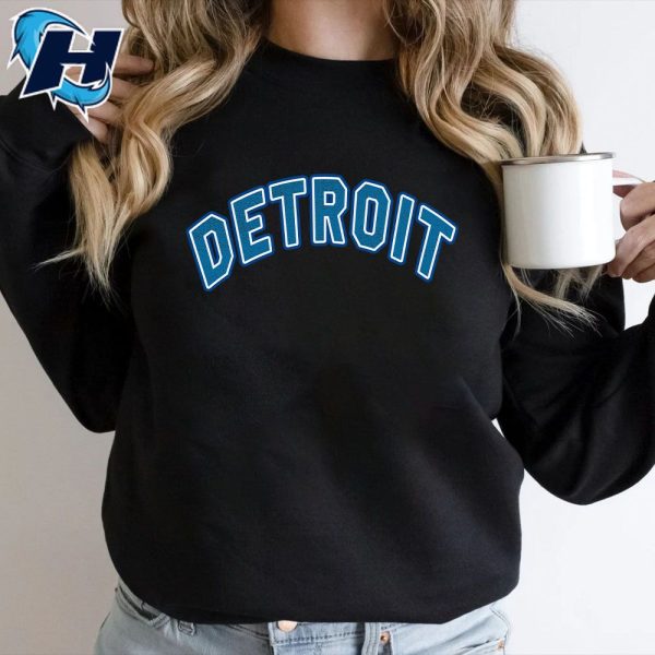Detroit Lions Sweatshirt Michigan State Vintage Distressed T-Shirt