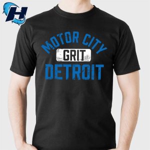 Motor City Grit Detroit Michigan Lions Shirt 1