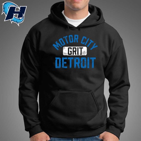 Motor City Grit Detroit Michigan Lions Shirt