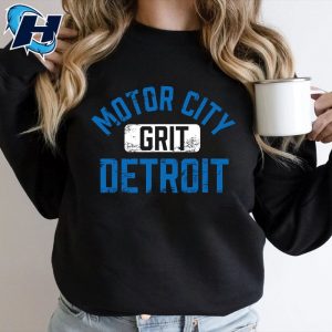 Motor City Grit Detroit Michigan Lions Shirt 5