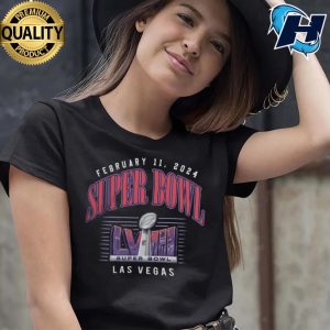NFL Super Bowl LVIII Doubleheader Logo Shirt