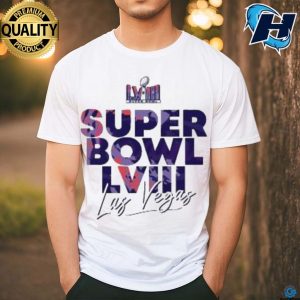 NFL Super Bowl LVIII Las Vegas 2024 Logo Shirt 1