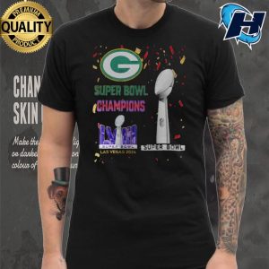 Packers Super Bowl Champions LVIII Las Vegas 2024 Shirt 5