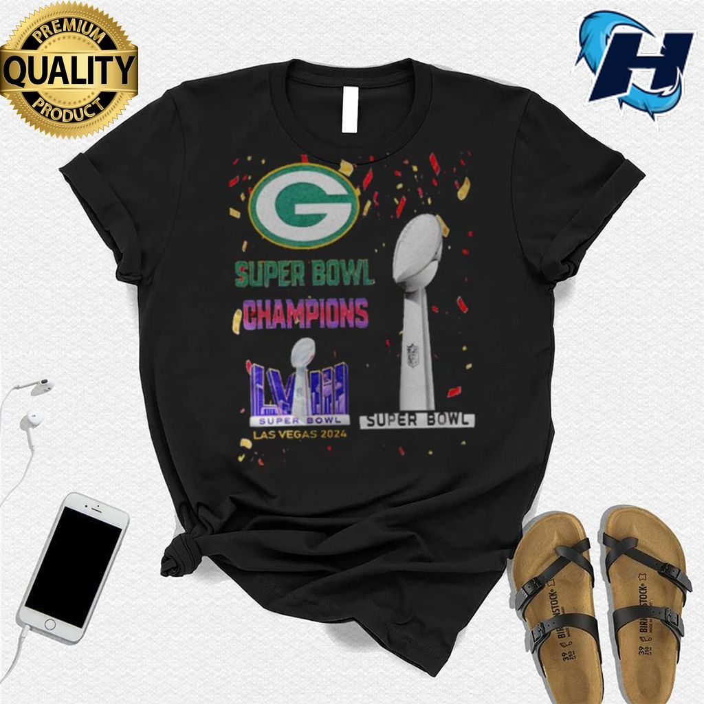 Packers Super Bowl Champions LVIII Las Vegas 2024 Shirt