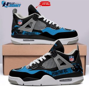 Personalized Detroit Lions Air Jordan 4 Football Gifts Shoes 1