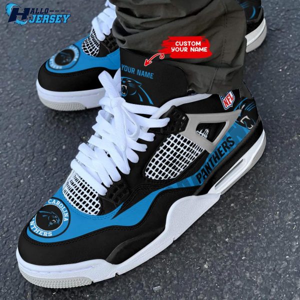 Personalized Detroit Lions Air Jordan 4 Football Gifts Shoes