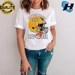 Pittsburgh Steelers Super Bowl LVIII Helmet Shirt 2