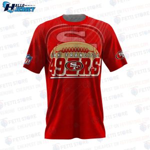 San Francisco 49ers American Football Pattern T Shirt