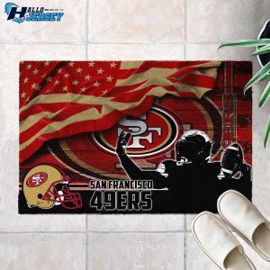 San Francisco 49ers Area Rug Us Decor Nice Gift Nfl Doormat